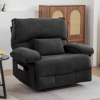 STREAMDALE FURNITURE STREAMDALE OVERSIZED MANUAL RECLINER CHAIR SOFA FOR LIVING ROOM