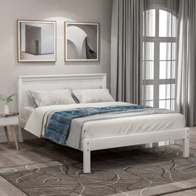 STREAMDALE FURNITURE STREAMDALE PLATFORM BED FRAME WITH HEADBOARD