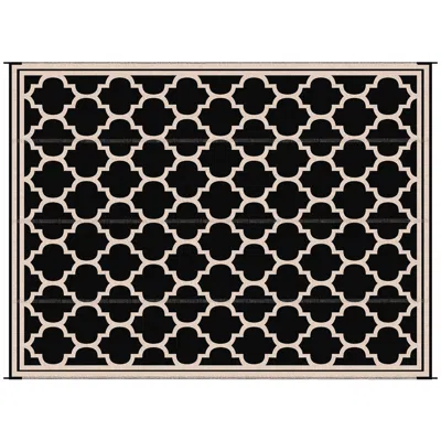 STREAMDALE FURNITURE STREAMDALE REVERSIBLE OUTDOOR RUG CARPET