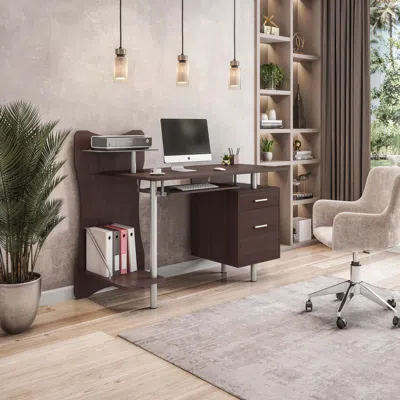 STREAMDALE FURNITURE STREAMDALE STYLISH COMPUTER DESK WITH STORAGE