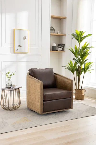 STREAMDALE FURNITURE STREAMDALE SWIVEL BARREL CHAIR