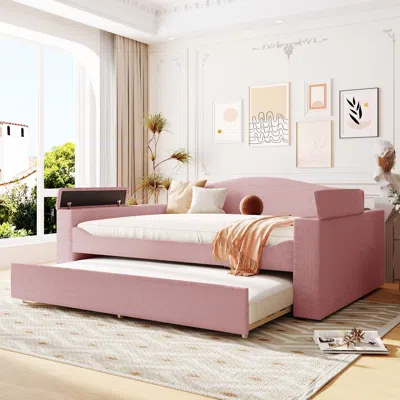 STREAMDALE FURNITURE STREAMDALE UPHOLSTERED DAYBED WITH STORAGE