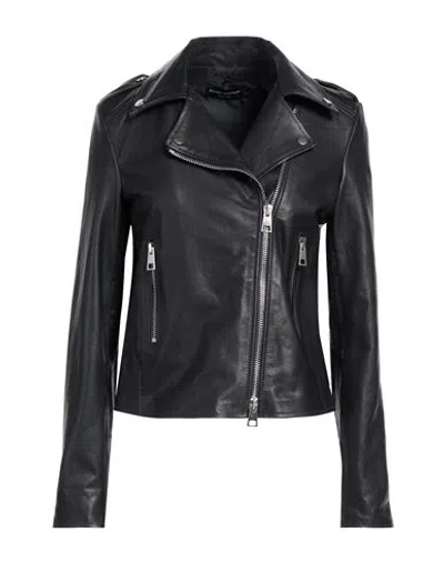 STREET LEATHERS STREET LEATHERS WOMAN JACKET BLACK SIZE XL LEATHER