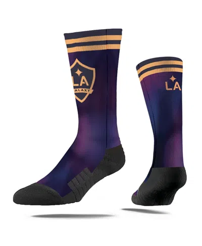 STRIDELINE MEN'S AND WOMEN'S LA GALAXY 2025 JERSEY HOOK PREMIUM CREW SOCKS