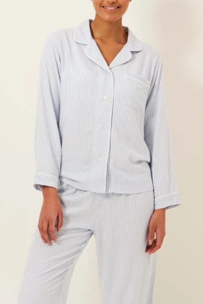 STRIPE & STARE STRIPE & STARE ECOVERO PYJAMA TOP