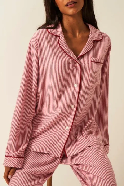 STRIPE & STARE STRIPE & STARE ECOVERO PYJAMA TOP