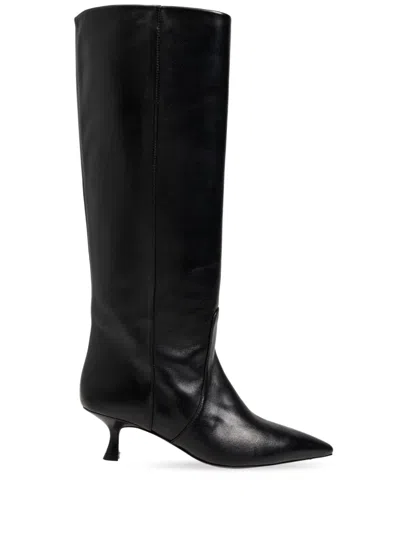 STUART WEITZMAN 50MM NAOMI LEATHER BOOTS