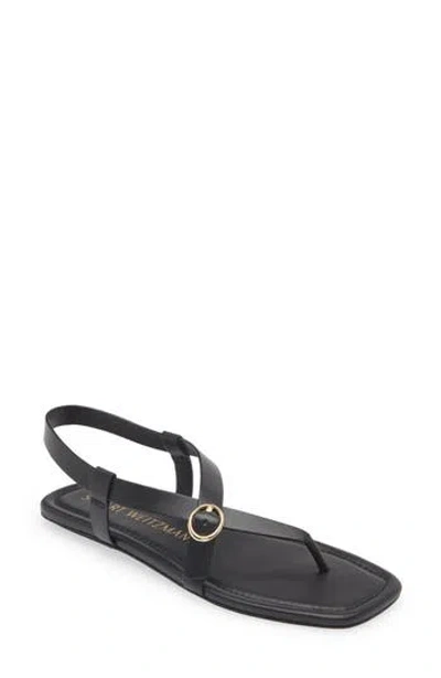 STUART WEITZMAN STUART WEITZMAN BENNI SLINGBACK FLAT SANDAL