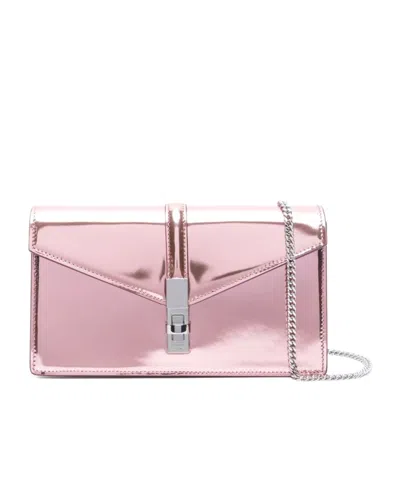 STUART WEITZMAN CLAMSHELL CLUTCH