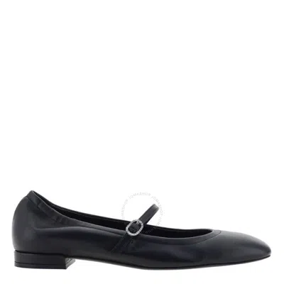 STUART WEITZMAN STUART WEITZMAN CLARIS LEATHER BALLET FLATS