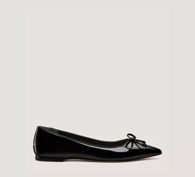 STUART WEITZMAN GABBY BOW POINTED FLAT