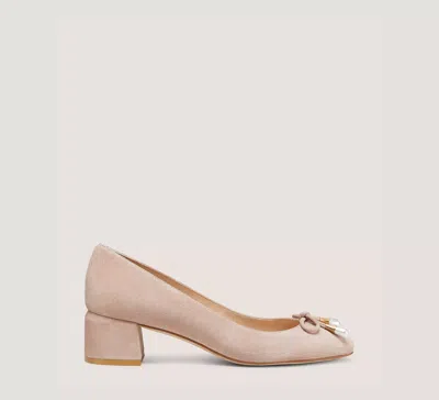 STUART WEITZMAN GABBY PEARL 45 BLOCK PUMP