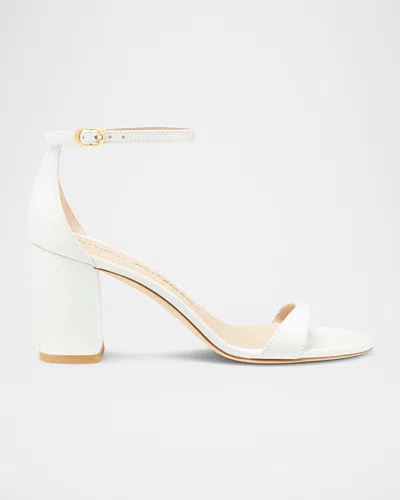 STUART WEITZMAN NUDIST 75MM BLOCK SANDALS