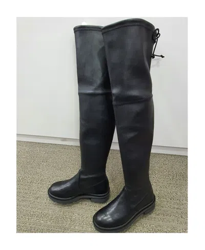 STUART WEITZMAN REAR STRAP DESIGN BOOTS