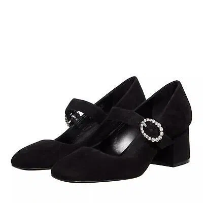 STUART WEITZMAN STUART WEITZMAN SLOANE 60 MARY JANE BLACK BLACK NEU & OVP 1477032