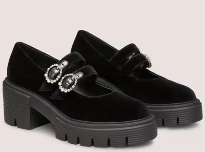 STUART WEITZMAN SOHO LEIGHTON MARY JANE IN BLACK