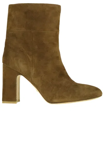 STUART WEITZMAN SUEDE ANKLE BOOTS