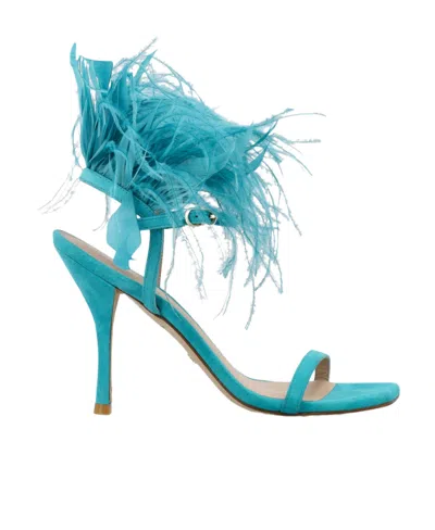 STUART WEITZMAN TIE HIGH-HEELED SANDALS