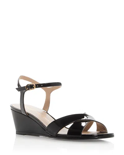 STUART WEITZMAN WOMEN'S DAYNA DEMI WEDGE SANDALS