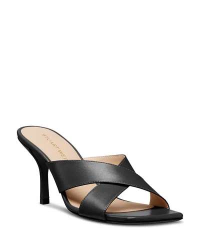 STUART WEITZMAN WOMEN'S DAYNA SLIDE 75 MULE HEELS