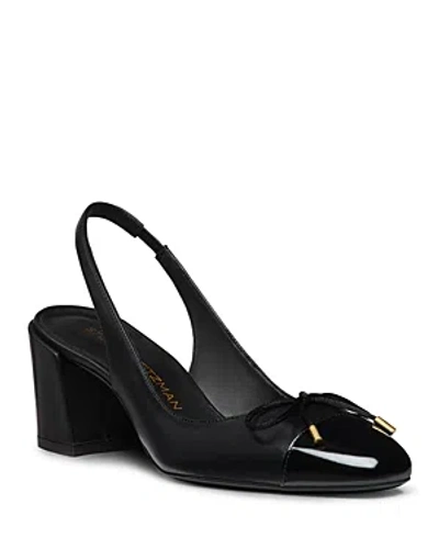 STUART WEITZMAN WOMEN'S SLEEK BOW 50 SLINGBACK PUMPS