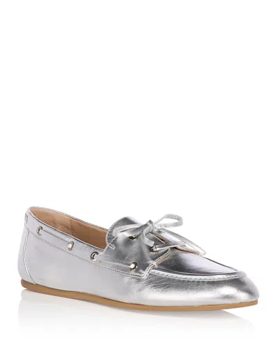 STUART WEITZMAN WOMEN'S TINSLEY MOCCASIN BOAT SHOE LOAFERS