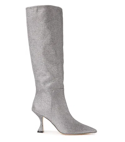 STUART WEITZMAN STUART WEITZMAN, XCURVE 85 SLOUCH BOOT, LAST CHANCE, MATTGRAU, NEW NOIR