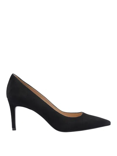 STUART WEITZMAN BLACK STUART POWER PUMPS