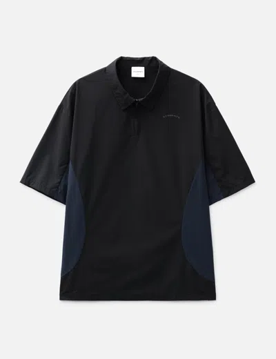 STUDENTS GOLF LINWOOD POPLIN ZIP POLO