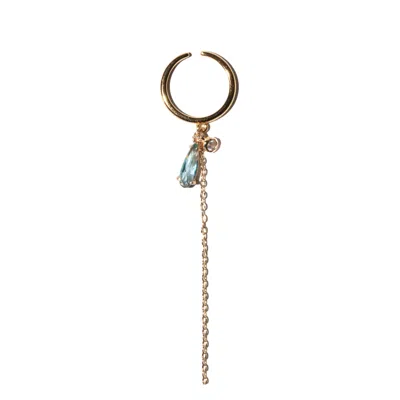 STUDIO BALOGE WOMEN'S CASCADE RING IN AZURE BLUE