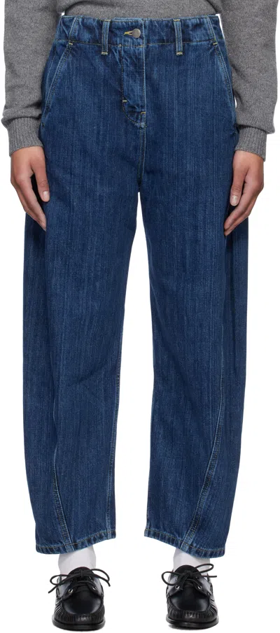STUDIO NICHOLSON BLUE AKERMAN JEANS