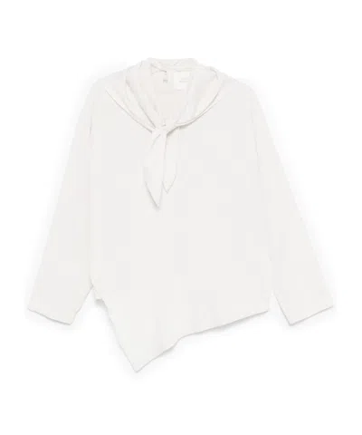 STUDIO NICHOLSON STUDIO NICHOLSON BUTE STRIPED LONG SLEEVED BLOUSE