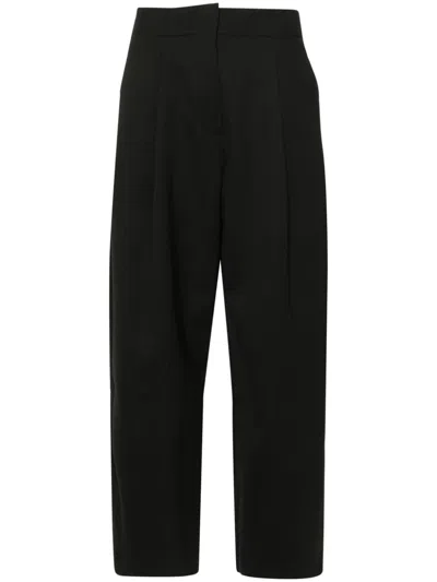 STUDIO NICHOLSON STUDIO NICHOLSON WIDE LEG CROPPED TROUSERS