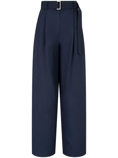 STUDIO TOMBOY BELTED TUCK TROUSERS