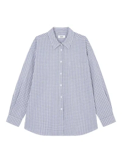 STUDIO TOMBOY CHECKED LONG-SLEEVE SHIRT