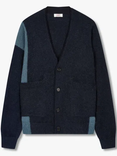 STUDIO TOMBOY COLOUR-BLOCK CARDIGAN