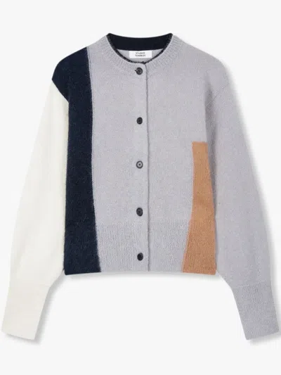 STUDIO TOMBOY COLOUR-BLOCK CARDIGAN