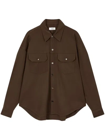 STUDIO TOMBOY WOOL TWO-POCKET SHIRT