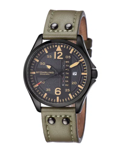 STUHRLING ORIGINAL DNU PRICING STUHRLING ORIGINAL MEN'S AVIATOR WATCH