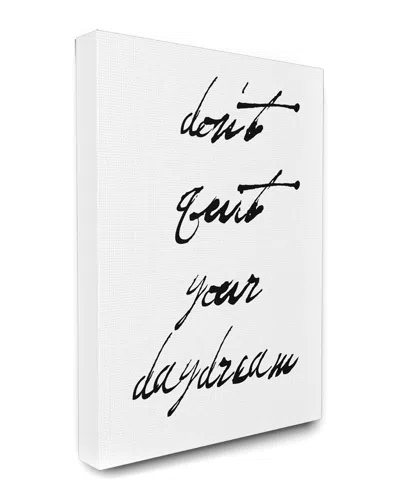 STUPELL STUPELL DON'T QUIT YOUR DAYDREAM OVERSIZED CANVAS WALL ART BY LULUSIMONSTUDIO