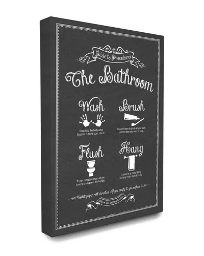 STUPELL STUPELL GUIDE TO THE BATHROOM ICONS