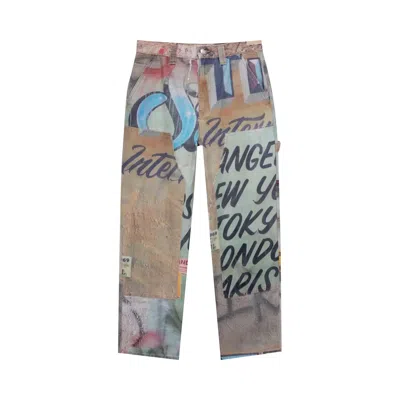 STUSSY STUSSY ALFONSO CANVAS WORK PANT 'MULTICOLOR'