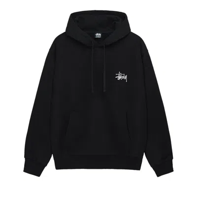 STUSSY STUSSY BASIC HOODIE 'BLACK'