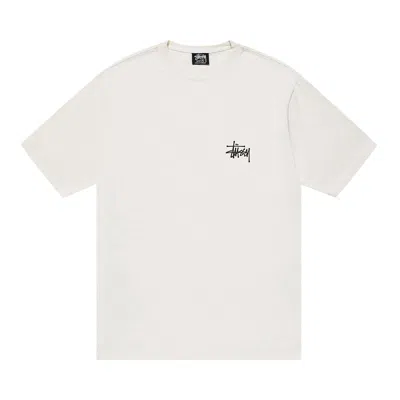 STUSSY STUSSY BASIC PIGMENT DYED TEE 'NATURAL'
