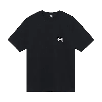 STUSSY STUSSY BASIC STUSSY TEE 'BLACK'