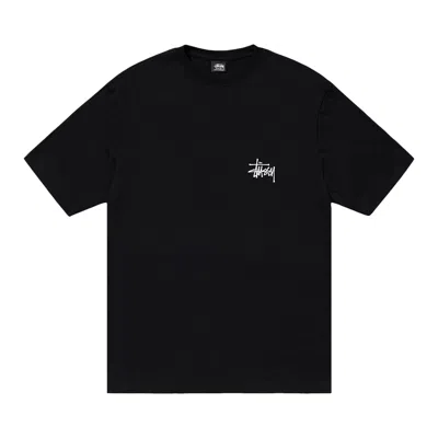 STUSSY STUSSY BASIC TEE 'BLACK'