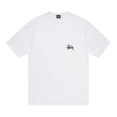 STUSSY STUSSY BASIC TEE 'WHITE'