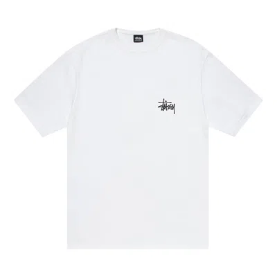 STUSSY STUSSY BASIC TEE 'WHITE'