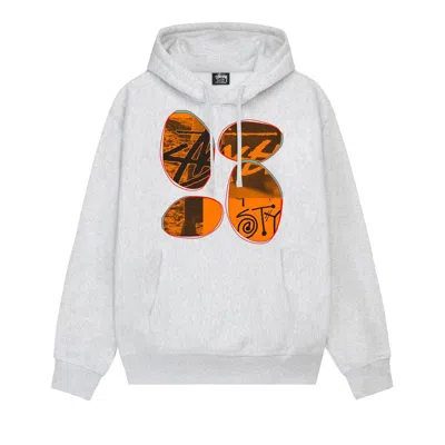 STUSSY STUSSY DAVID CARSON VESPA HOODIE 'ASH HEATHER'