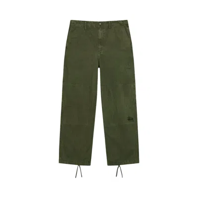 STUSSY STUSSY FIELD PANT RIPSTOP 'OLIVE GREEN' | MEN'S SIZE 28